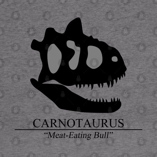 Carnotaurus Skull by SakuraDragon